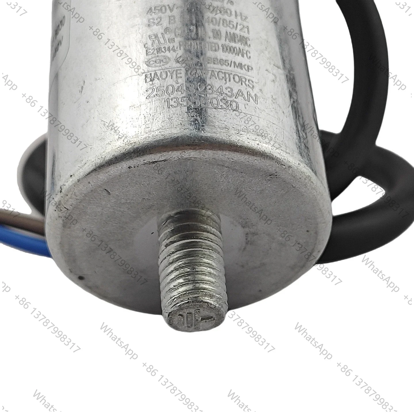 1PCS for Refrigerator Compressor Run Starter Run Capacitor 5uF with Screws