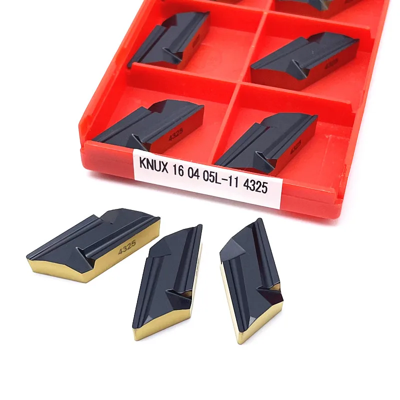 KNUX160405R-11 4325 أدوات تحول باستخدام الحاسب الآلي كربيد إدراج مخرطة القاطع قطع أداة لقطع الفولاذ المقاوم للصدأ