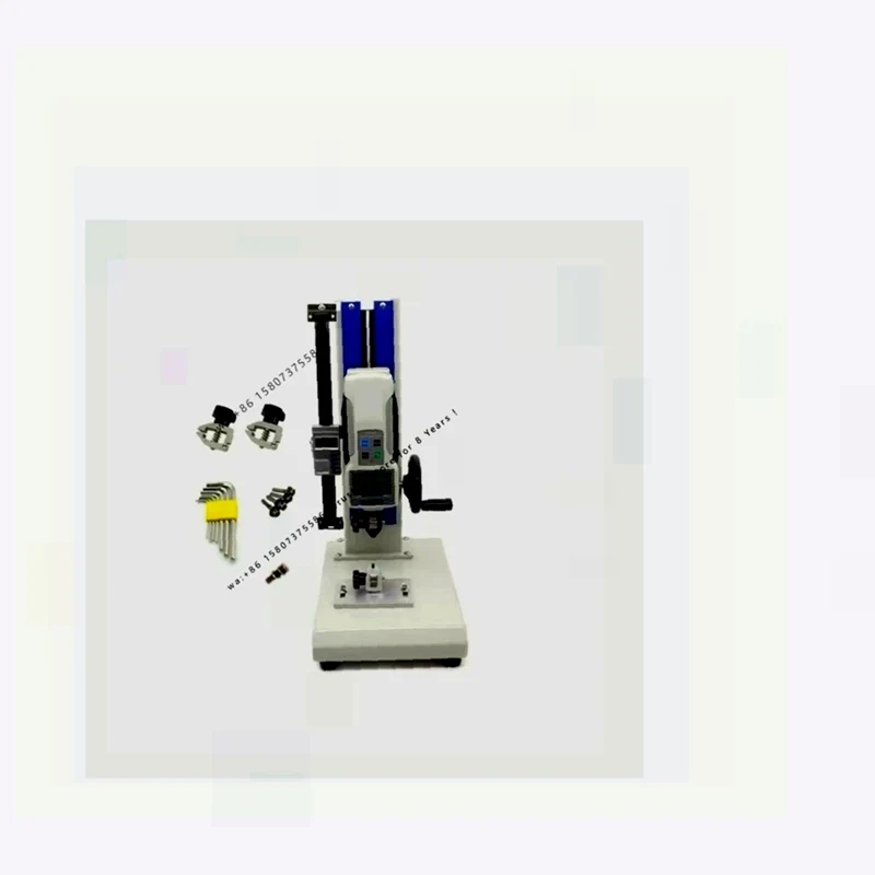 NEW Tensile compression testing machine test bench digital display push-pull gauge bracket screw dynamometer base tester