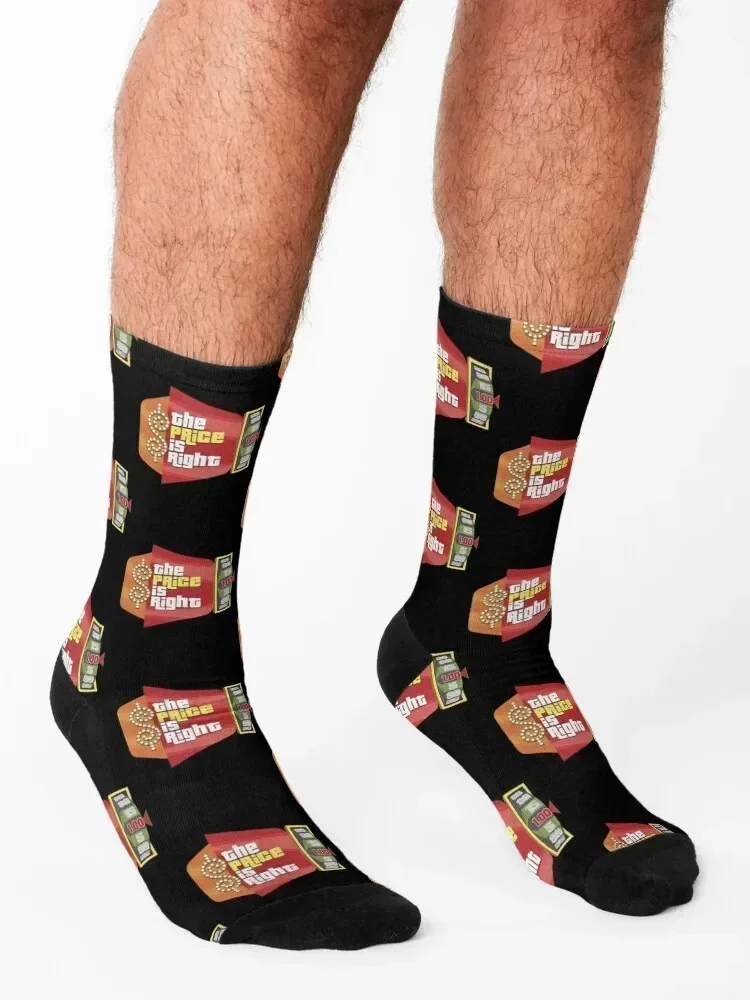 Retro The Price Is Right Game Show Socks kids anti-slip Novelties warm winter Socks Girl Men's