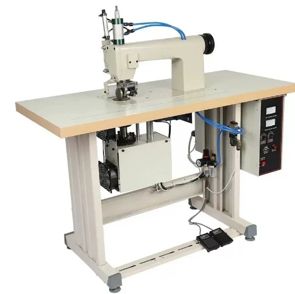 Ultrasonic Lace Sewing Machine Household Industrial Single Head Motor Manual Tools For Sewing Clothes Handkerchief Curtain 220 V