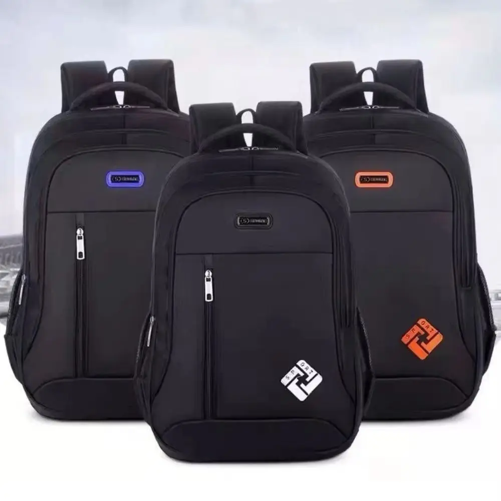 Multifunctional Business Notebook Backpack with USB Charging Port Waterproof Casual Computer Bag Wear-resistant Large Capacity