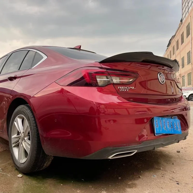For Opel Insignia Spoiler 2017-2020 Year Vauxhall Real Carbon Fiber Rear Wing Sport Accessories Body Kit
