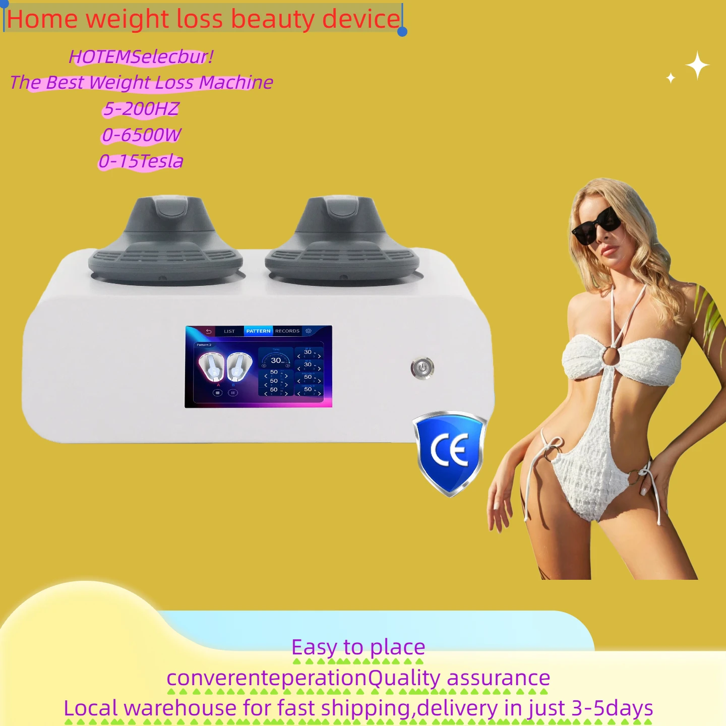 

Professional MYOSILM NEO 6500W RF Machine Body Sculpting Fat Burning MYOSILM Slimming Beauty Equipment