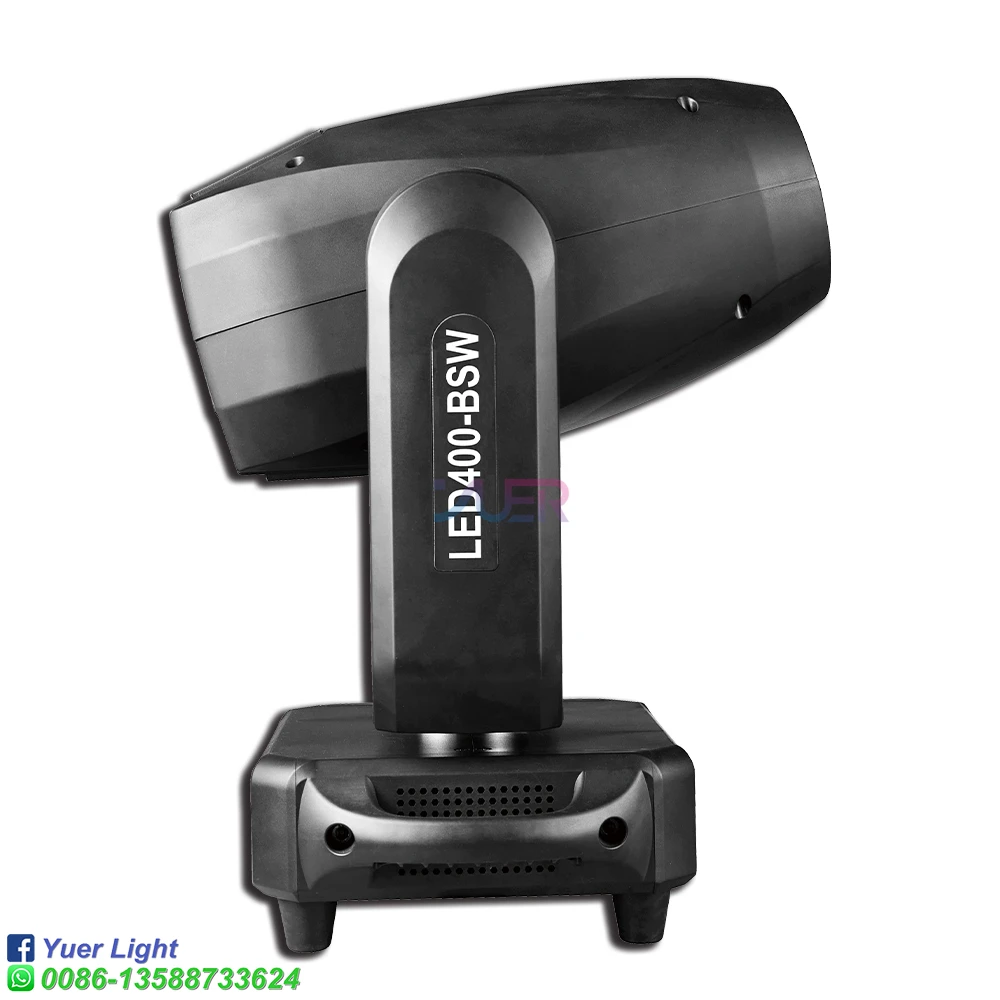 Imagem -04 - Led Moving Head Light 400w Beam Cto Prismas Rotativas dj Dmx Stage Efeito de Luz Disco Party Bar Profissional