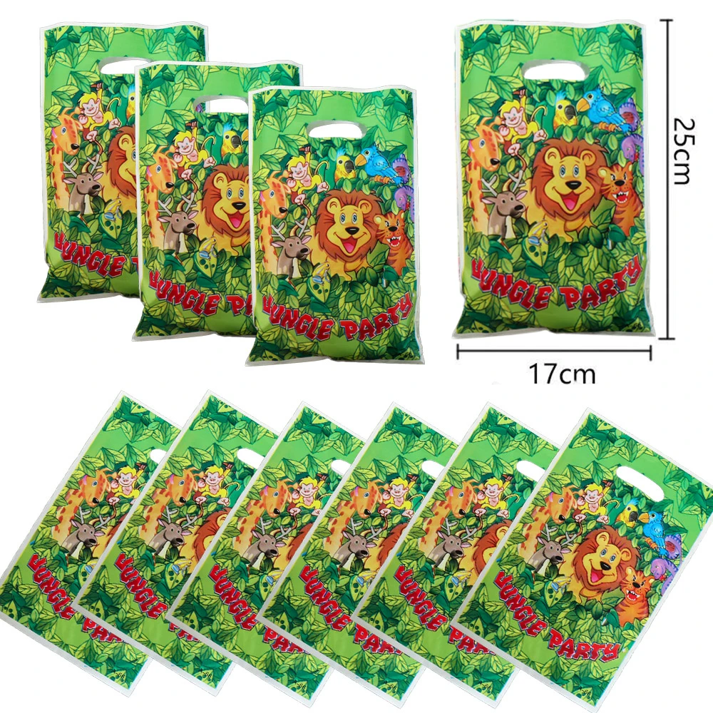 Wholesale 50/40/30/20/10pcs Disney Cartoon Thank You Gift Bags Wedding Birthday Guest Gift Wrap Plastic Bags Small Princess Box