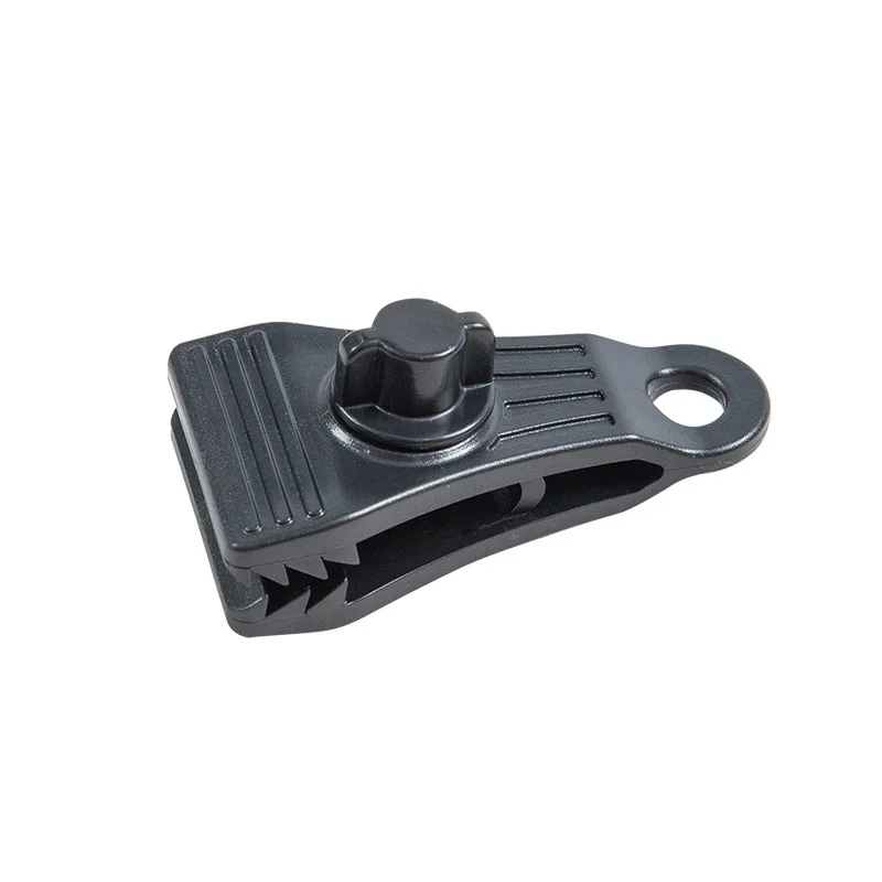 10 Stück Outdoor-Zeltclips, winddichte Befestigungsklammern, Camping-Schwerlast-Zeltleinenspanner, Planen- und Markisenhalterungen – Detail 7