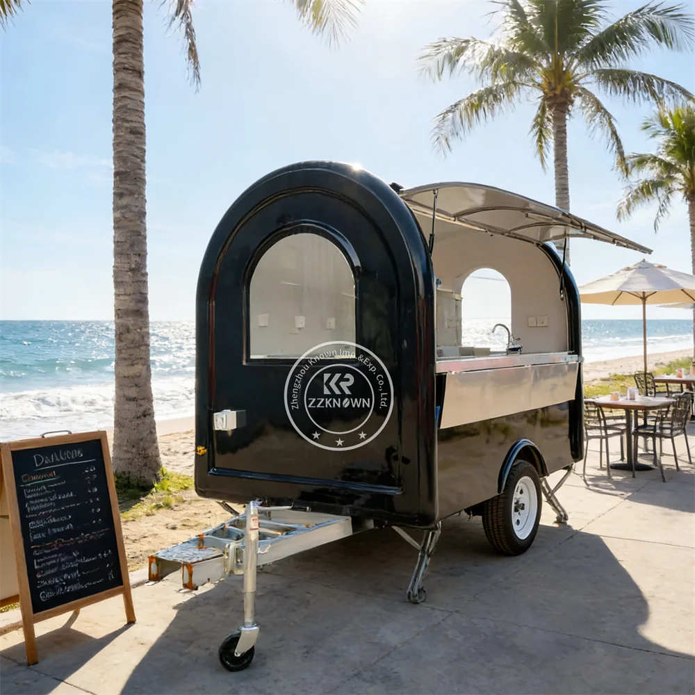 

Mobile Food Trailer Cheap Mobile Truck Custom Ice Cream Coffee Trailer Portable Full Kitchen Fast Food Trailer For Sale Usa