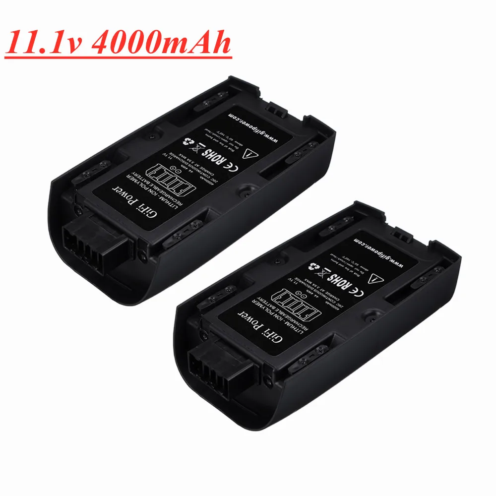 Upgrade Lipo Battery for Parrot Bebop 2 Drone Spare Parts Original 11.1V 4000mAh 3100mah Rechargeable Battery 1pcs