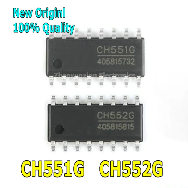 5~10PCS   New    CH551G   SOP-16    CH552G    SOP-16 chipset