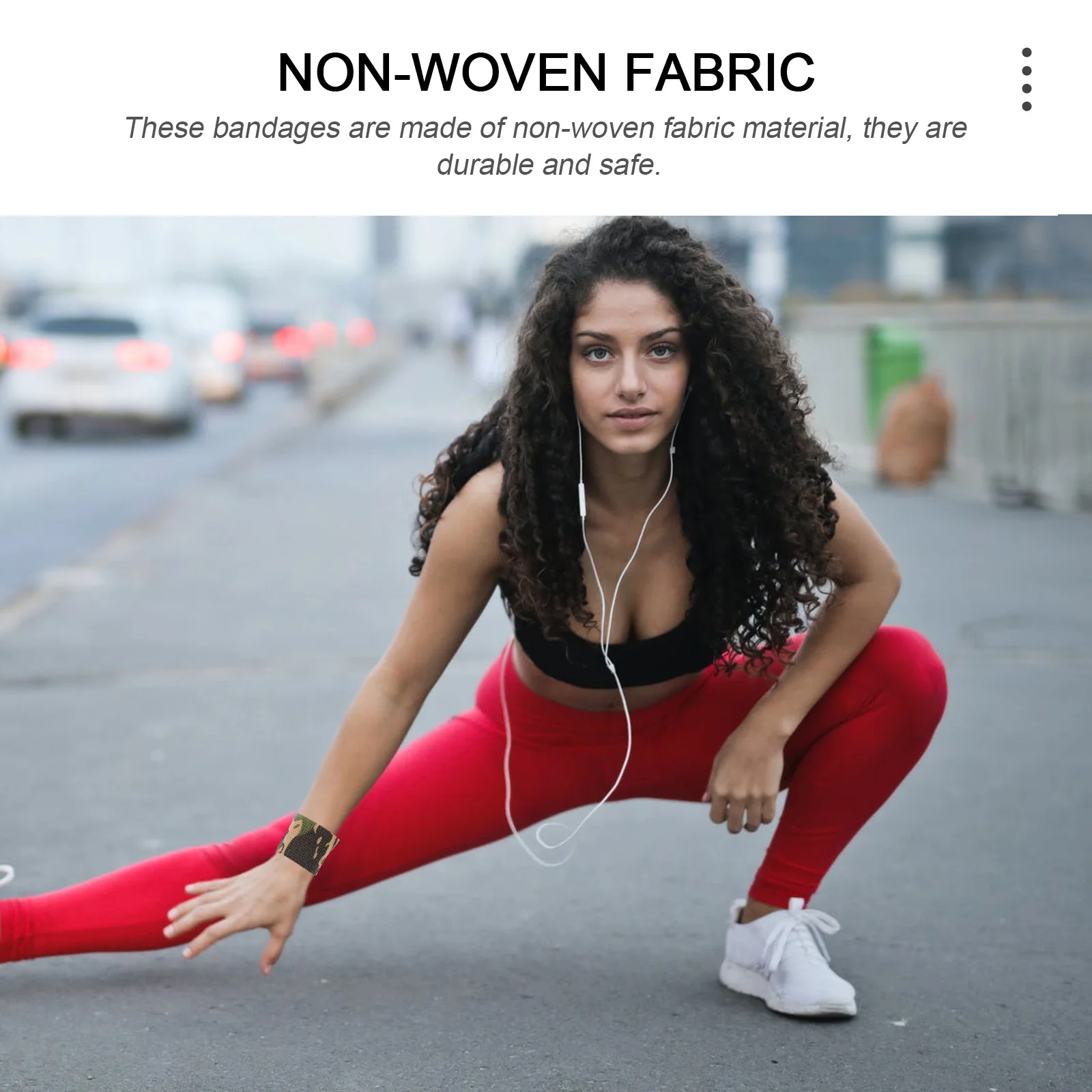 Cintas de camuflaje, 2 rollos, banda protectora deportiva, envoltura elástica, aislamiento, resistencia al agua, uso exterior, cinta de camuflaje