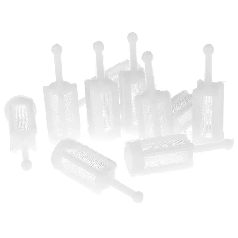 10 шт. пластиковый пистолет-распылитель гравитационного типа, горшок-фильтр, диаметр 11 мм, длина 36 мм