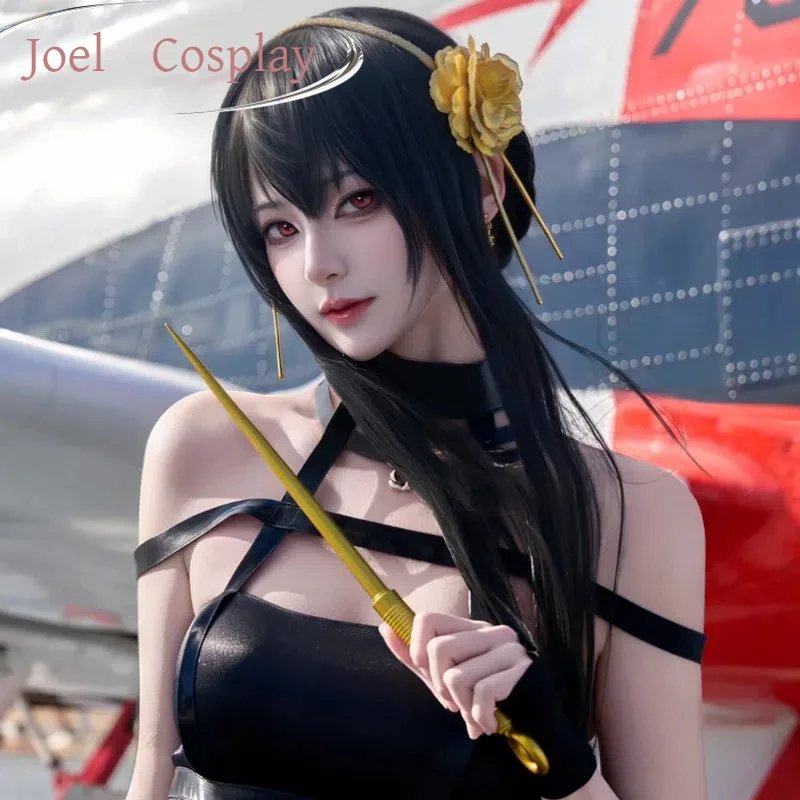 

Spy Family Anime Peripheral Joel Thorn Princess Same Style Costume Cosplay Gothic Dress Superb Exquisite Costume Birthday Gifts