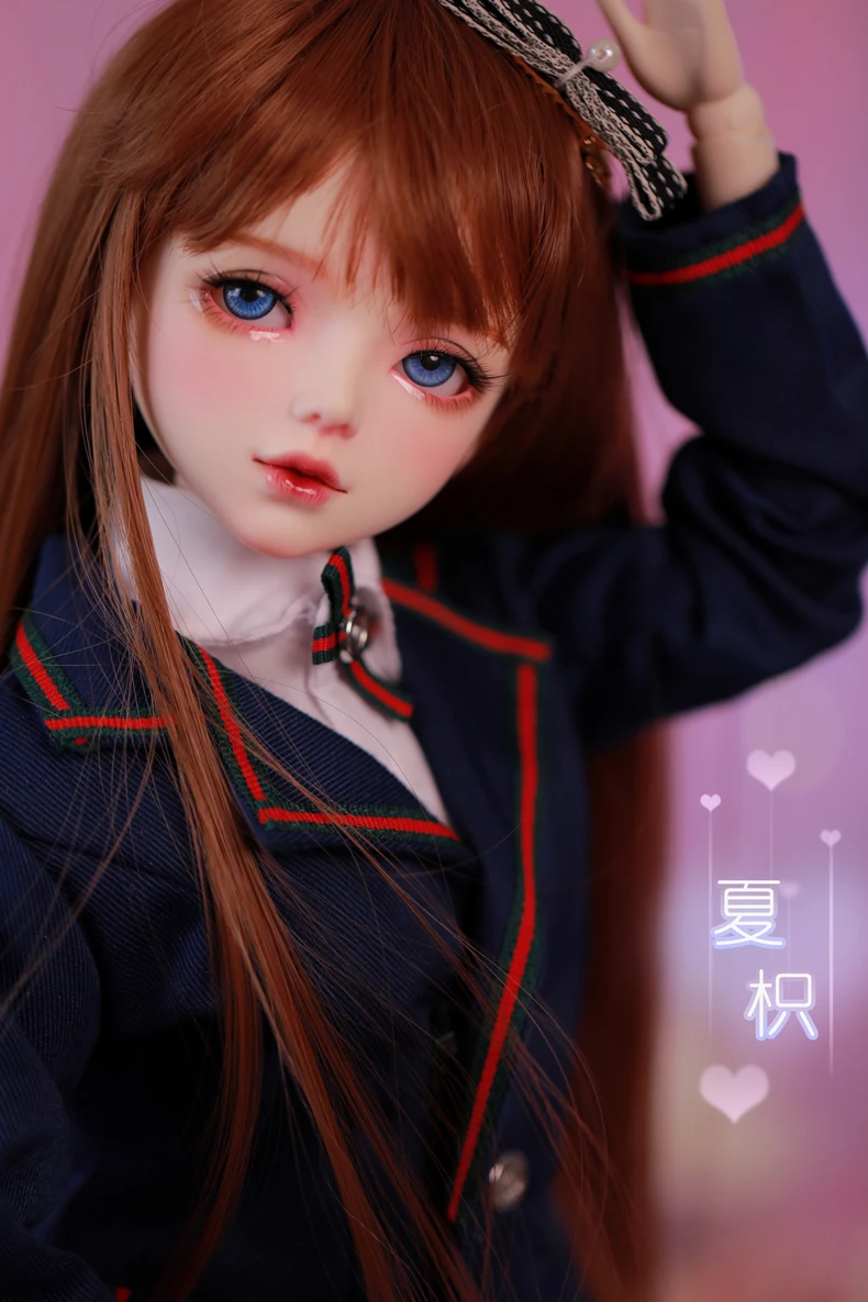 1/3 60cm Handpainted Makeup Fullset Bjd Dolls Gifts for Girl Doll With Clothes Nemme Doll Best Gift for children Beauty Toy