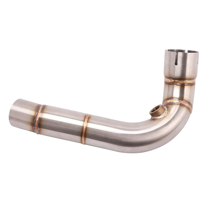 Motorcycle Exhaust System Escape moto Modified Middle Link Pipe Tube Slip On For Honda CBR600RR CBR600 RR F5 2008-2016 years