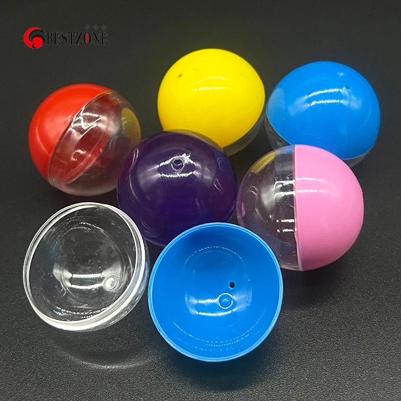 

30Pcs 39MM 1.53inch Platic PP+PS Toy Capsules Empty Surprise Ball For Gumball Vending Machine Playground Kids Event Lucky box