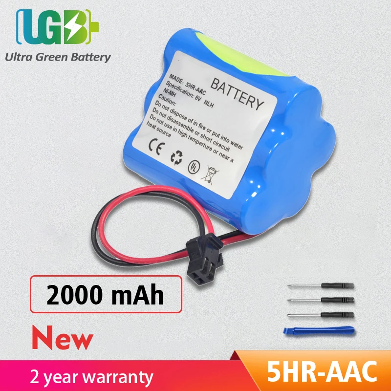 

UGB New 5HR-AAC Battery For refrigerator MDF-137,MDF-U333,MDF-U537,MDF-U537D,MDF-V7486SC,MDF-C8V rechargeable battery