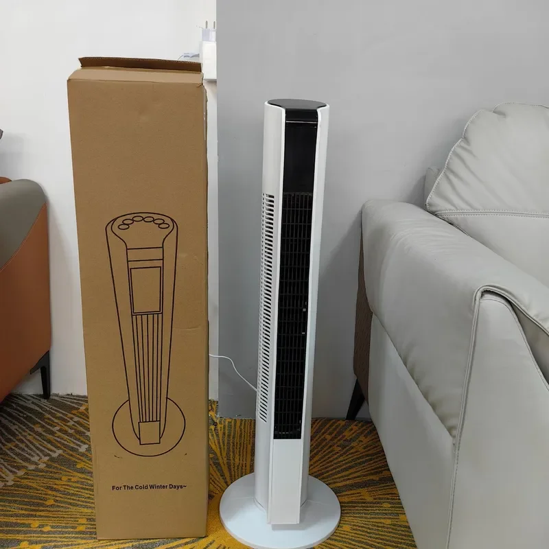 For 86CM Tower Fan Bladeless High Wind Speed 3 Speed Adjustable Timer Vertical Floor Fan for Home Living Room Bedroom Office