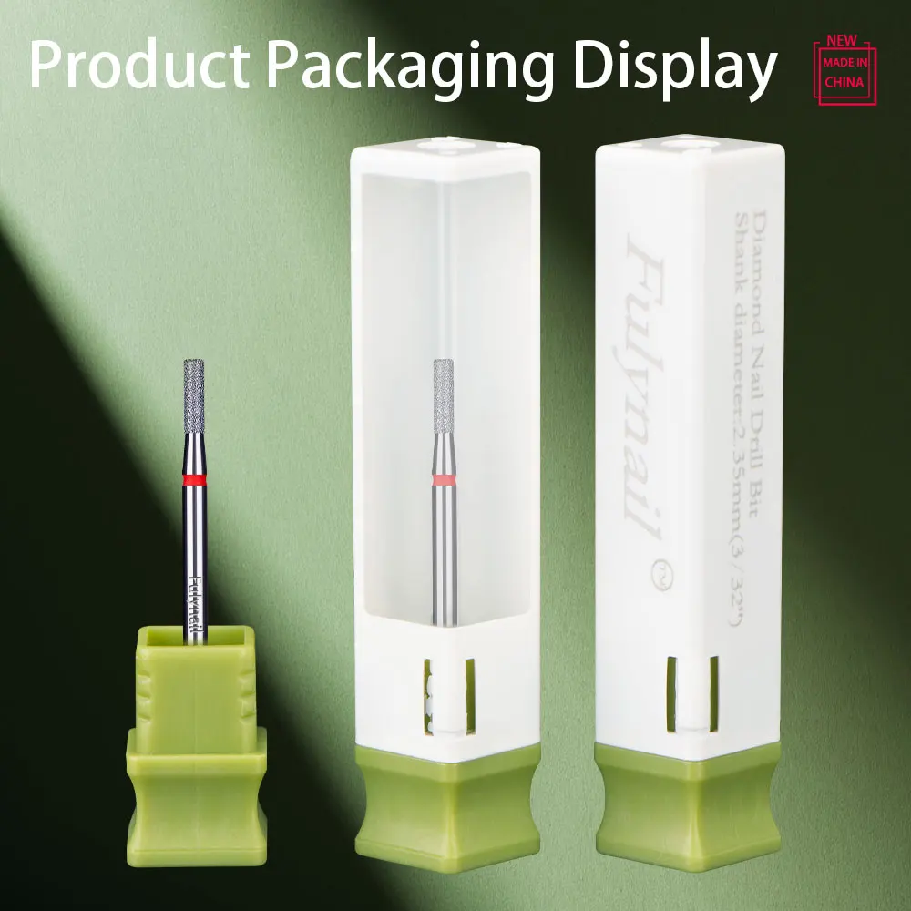 1個 高品質 ダイヤモンドネイルドリルビット 電動フライス カッター マニキュア用 バリ キューティクル 角質除去 マニキュアドリルツール