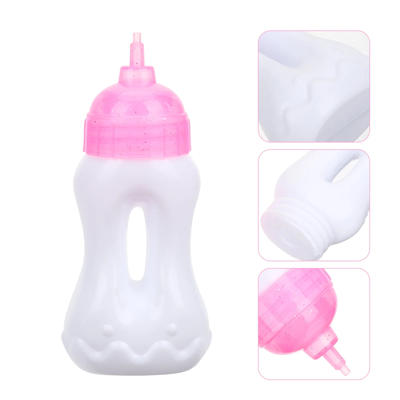 Babyflasche Kinder Miniatur Spielzeug Babyflaschen Saft Zubehör Milch Kinderspielzeug