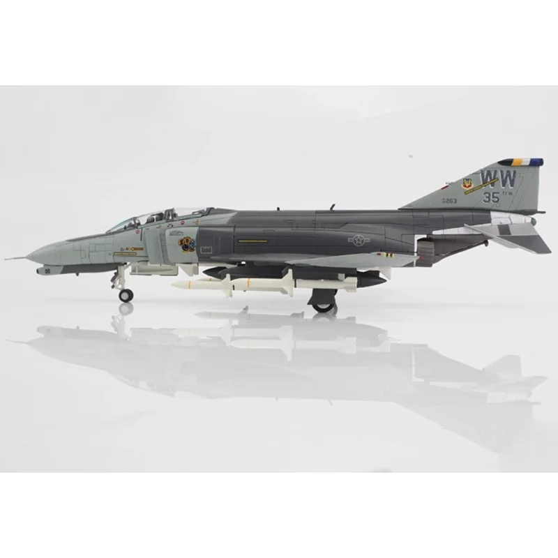 

HM Diecast 1/72 Scale F4 Fighter F-4G Wild Weasel 561 TFS/35 TFW GeorgeAFB 1991 Alloy Aircraft Model Collection Decoration
