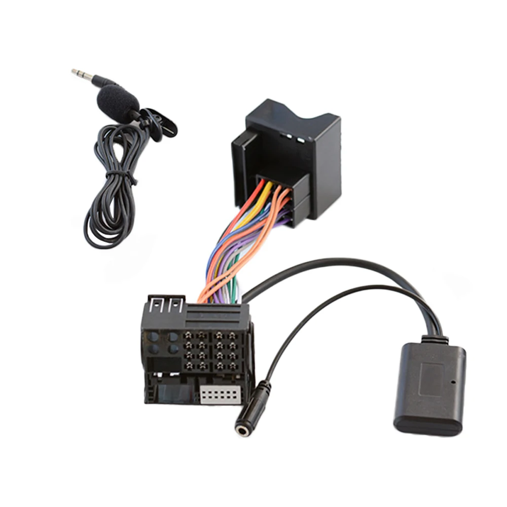 CLK-W209 محول توصيل كبير بكابل aux ذو 12 سنًا مع ميكروفون مناسب لـ Comand APS (فقط NTG2) CL (2004-2006) مع الصوت 20 #3