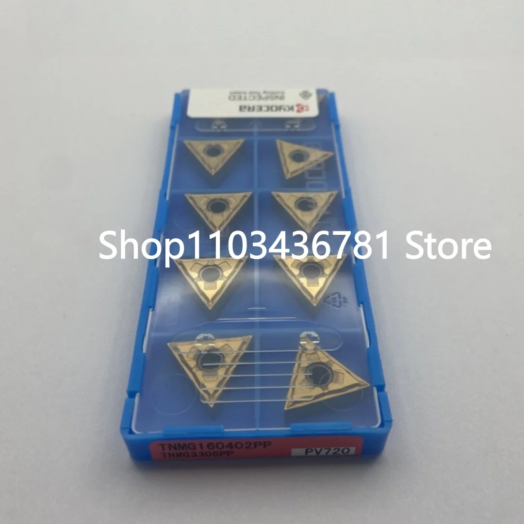 

TNMG160402PP PV720/TNMG160404PP PV720/TNMG160408PP PV720 твердосплавные вставки для токарных лезвий с ЧПУ 10 шт.