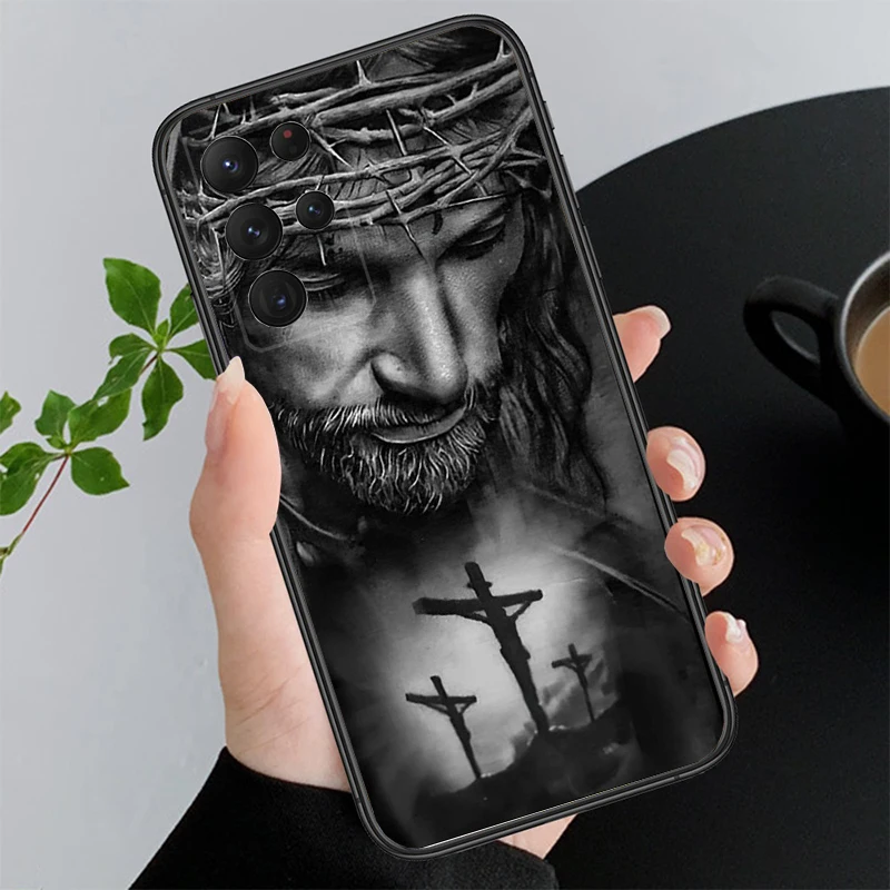 Jesus Christ Phone Case For Samsung Galaxy A52S A21S A33 A23 A35 A55 A14 A32 A52 A53 A54 A51 A71 A15