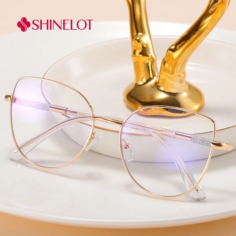 

82122 Classic Cat Eye Eye Protection Glasses Korean Prescription Eyeglasses Frame Youth Style Hot Sale Eyewear Bestie Gift