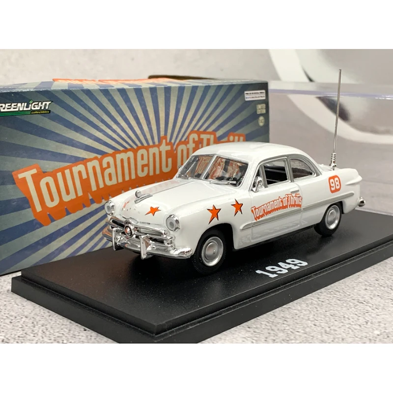 Greenlight moulé sous pression 1:43 échelle 1949 modèle de voiture en alliage de Police fini Simulation Collection décoration cadeau jouets affichage statique