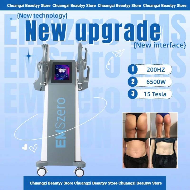 RF Nova EMS Body Slimming Sculpting Machine, EMSzero NEO, Professional Equipment, Build Muscle, Fat Burning, EMS