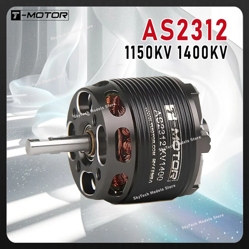 

T-MOTOR AS2312 1150KV 1400KV Long Wave Brushless Motor For Outdoor Aircraft RC Drone