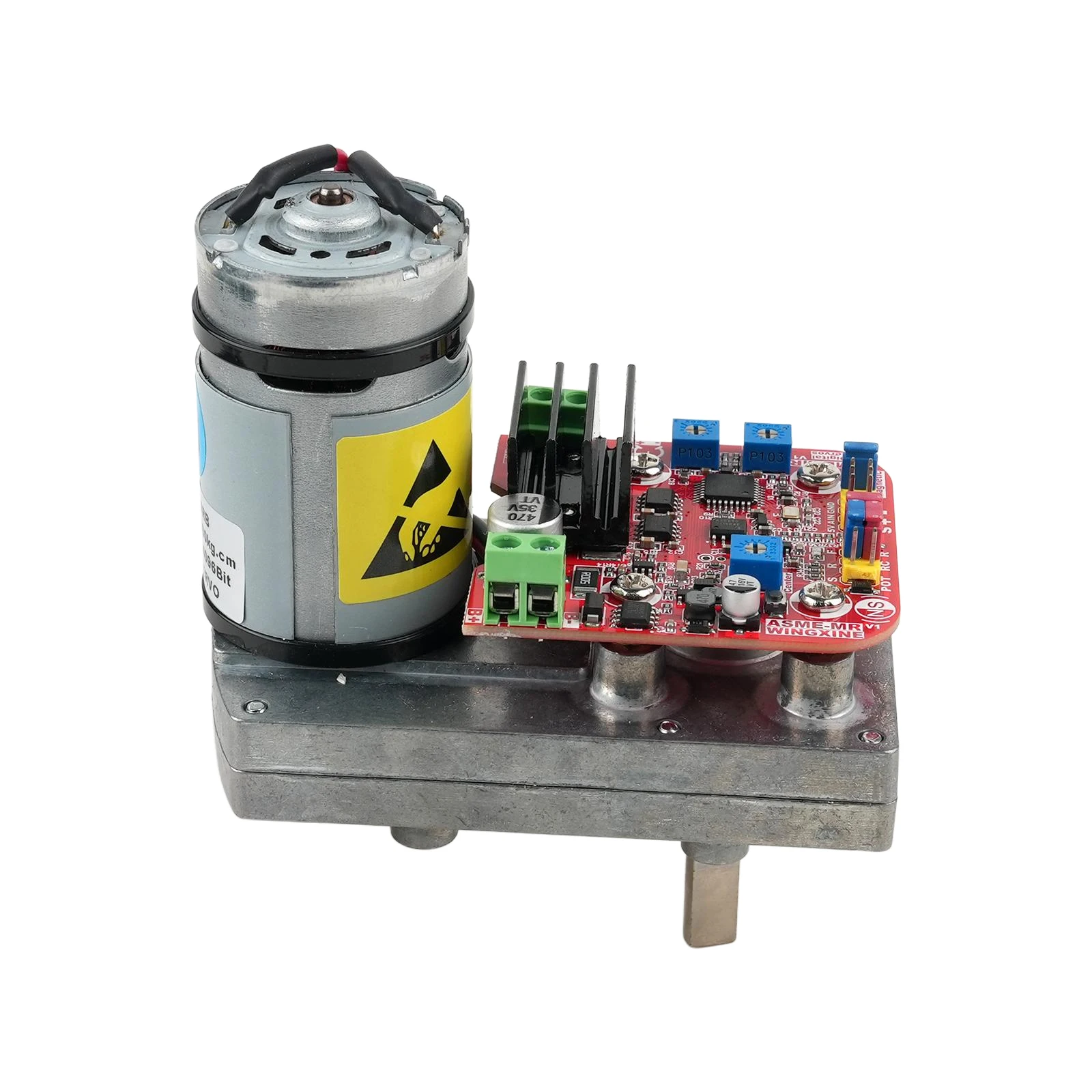 ASME-MRB 380kg.cm High Torque Servo Magnetic Encoded 360 Degree Digital Servo for Robot Arm Valve Control Camera PTZ