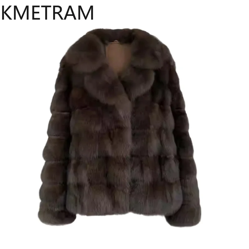 

100% Natural Sable Fur Jacket Woman High Quality Short Real Fur Coat Luxury Jackets for Winter Women Clothing 2025 шуба женская