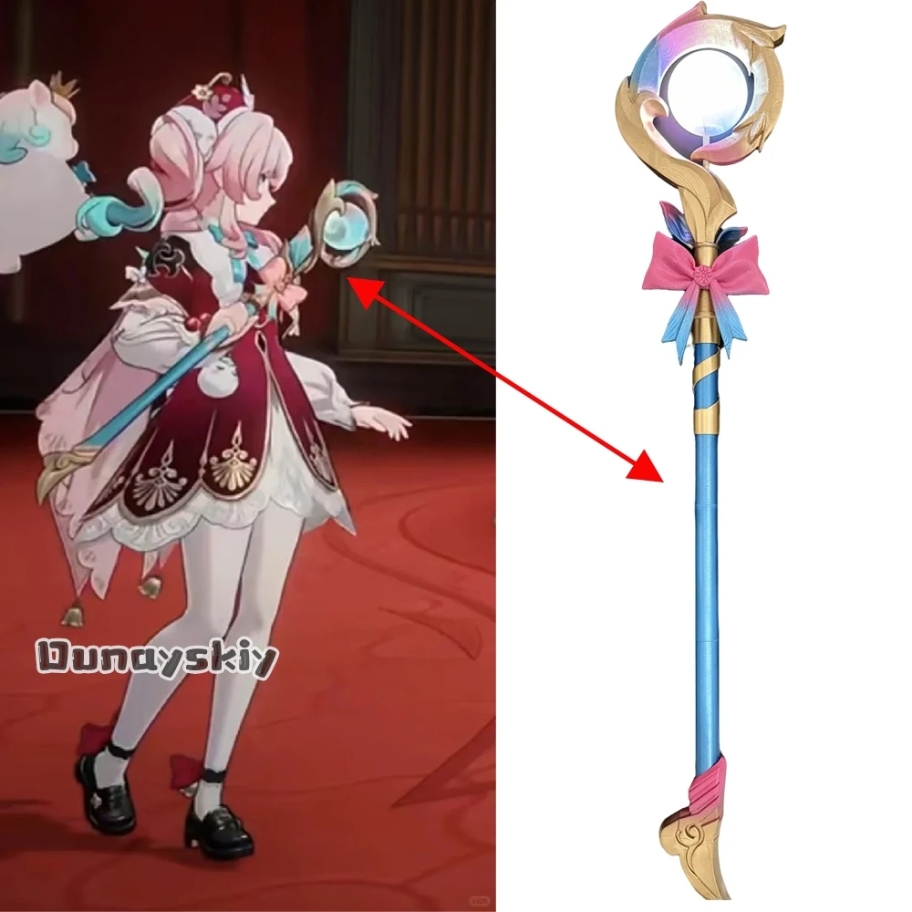 

Honkai Star Rail Hyacine Cosplay Staff Weapon Prop Role-playing 100CM Handheld Staff Weapon Prop Halloween Party Props Accessory