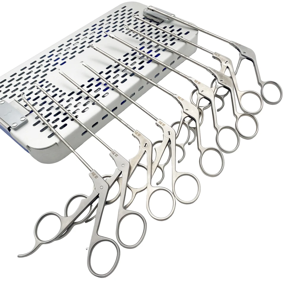 Stainless Steel Arthroscopic Forceps Basket Punches Suture Grasper Tendon Forceps  Arthroscopy Surgical Instruments