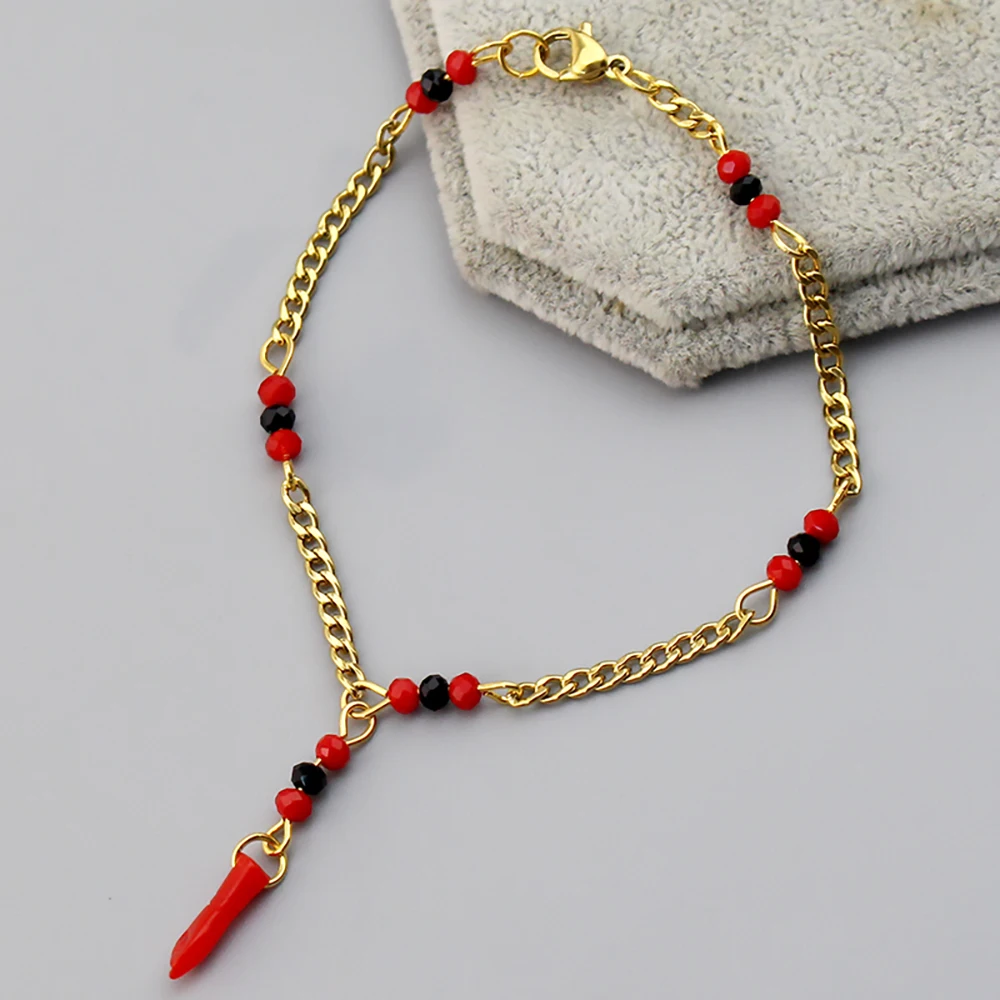 Pulsera De Azabache Bebe, collar De mano De la suerte relleno para bebé, Pulsera Azabache, joyería para mujeres y niñas, regalos con dijes