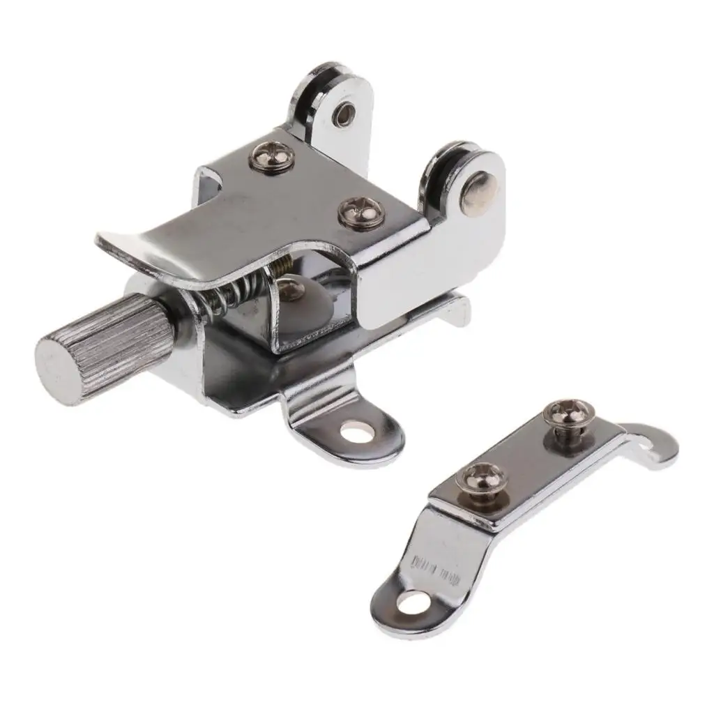 Colador de tambor de aleación de Zinc plateado, accesorio de repuesto de piezas de percusión para Kit de batería