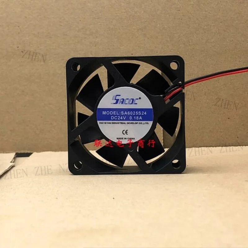 

Y for Sacoc SA6025S24 DC24V 0.18A 6025 6cm Inverter Cooling Fan