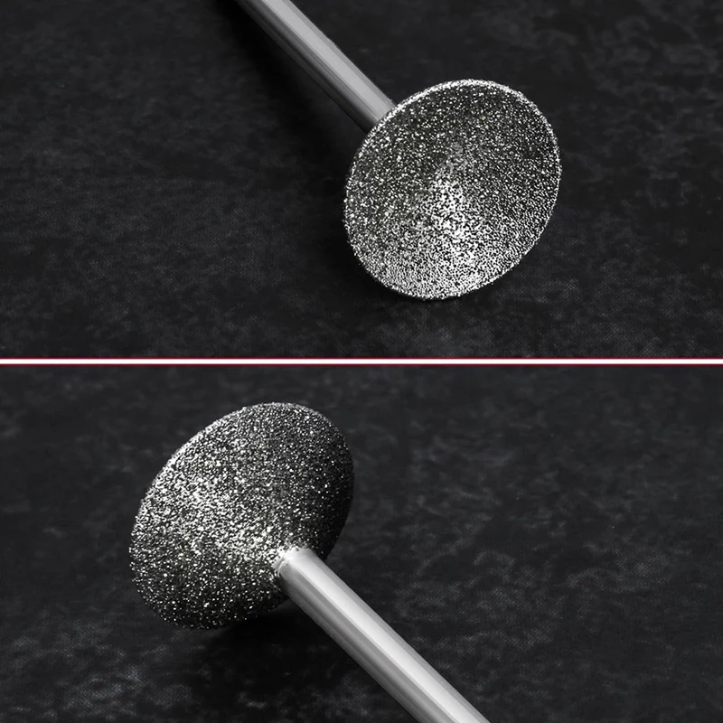 Set di intaglio della pietra punte diamantate compatibili con Dremel, kit di lucidatura da 13 pezzi accessori per utensili rotanti