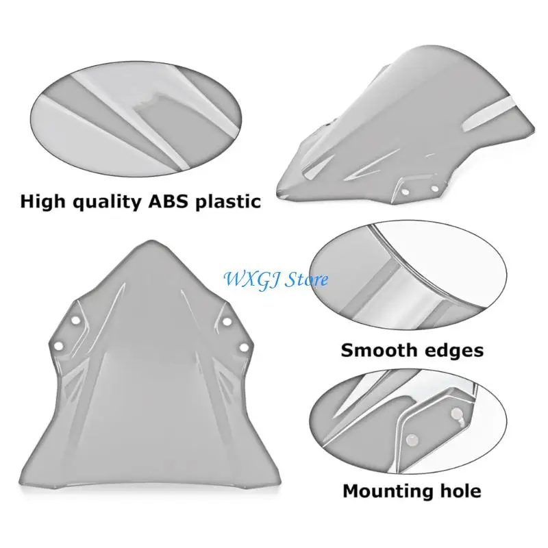 

37JE Aerodynamic Motorbike Windscreen Strengthened Clearness Effect Resistant 18 23 Soldier four hundred EX400 Consistent