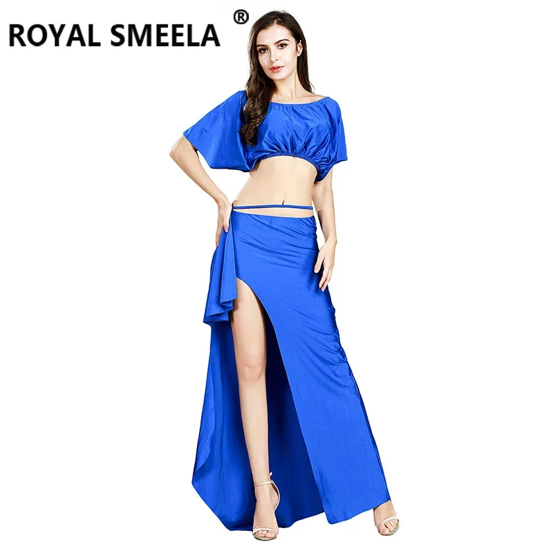 Women 2 Piece Set Oriental belly Dance Costumes belly dance clothes suit Bellydancing top skirt Practice Wear belly dance outfit