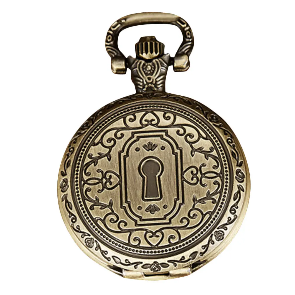 

Vintage Flip Watch Retro Quartz Durable Compact Lightweight Suitable for Men Women Mechanical Watch