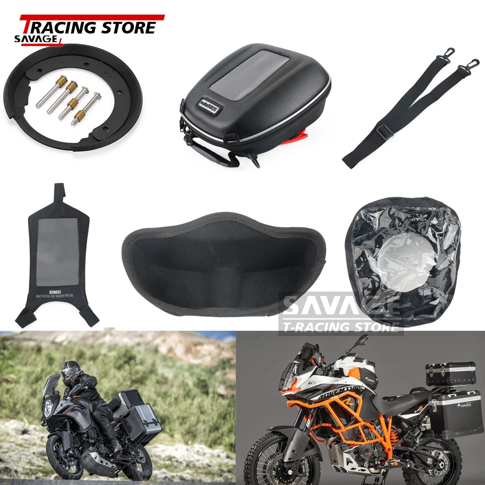 ADV Motorycle Fuel Tank Bag Waterproof Luggage For 1290 Super Duke Adventure 1190 1090 1050 Adventure /R Tanklock Function Bag