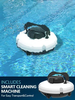 

Pool Supplier Cordless Swimming Pool Vacuum Robot Cleaner Automatic Vacuum Cleaner Machine for Above Ground Pool