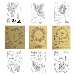 Clear Stamps For 2025 New Scrapbooking Paper Making Sweet Rose Camel King Kong Embossing Craft Card Transparent Seals 15*20CM