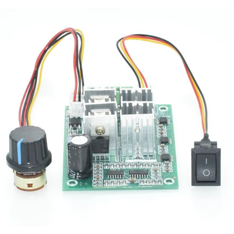 DC 5V-36V 15A 3-Phase Brushless Motor Speed Controller Motor Control Board CW CCW Reversible Switch Motor Driver