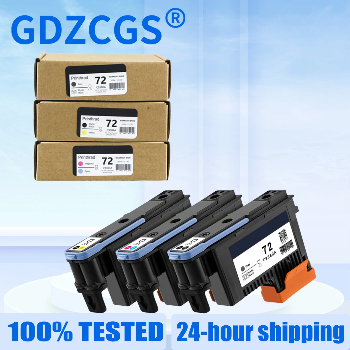 For HP 72 hp72 Printhead C9380A C9383A C9384A HP72 Print Head For HP Designjet T1100 T1120 T1200 T1300 T610 T770 T790 T795