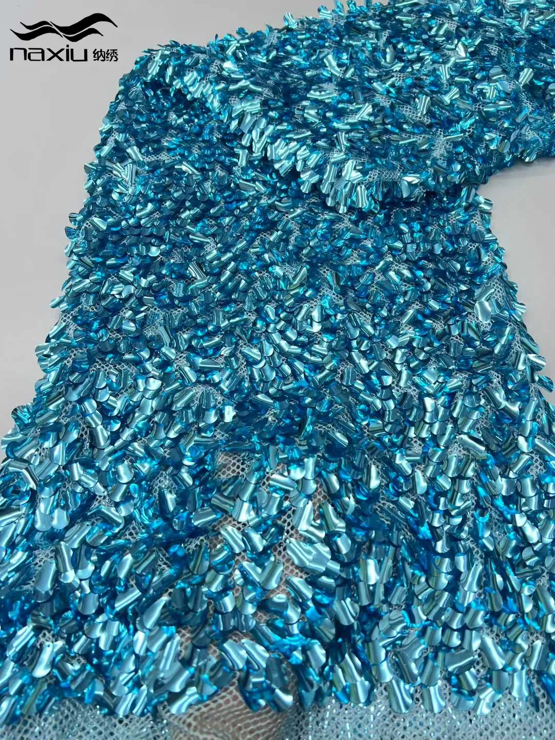 

Madison Luxury French Mesh Beaded Lace Fabric 2025 High Quality African Sequins Groom Lace Fabrics For Nigerian Wedding Dress