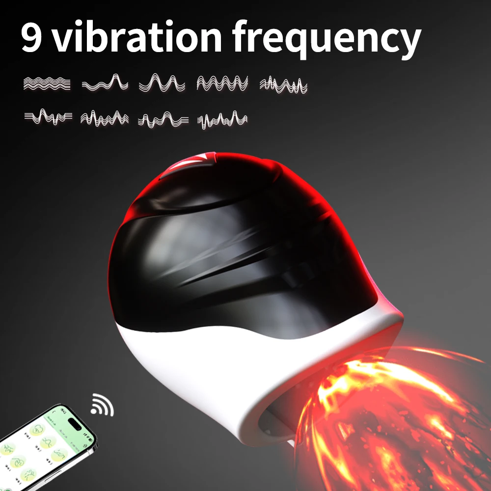 Glans Trainer Vibrators For Men Male Masturbator Glans Massager Stimulator Penis Cock Exerciser Delay Ejaculation Sex Toys